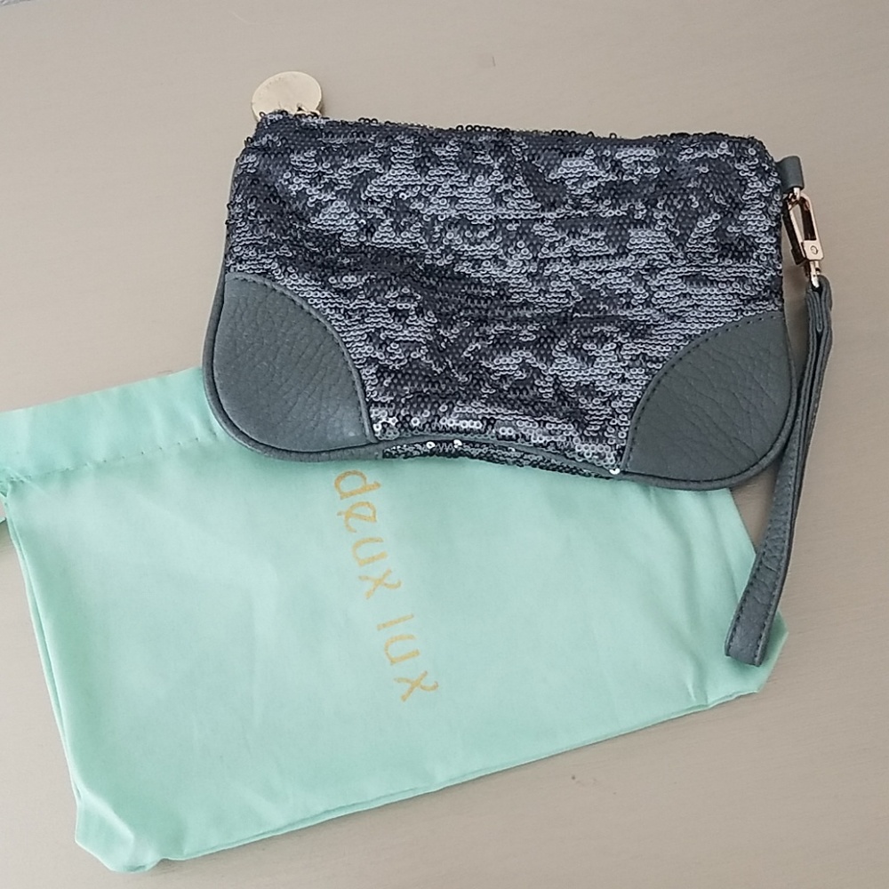 Wristlet sequined